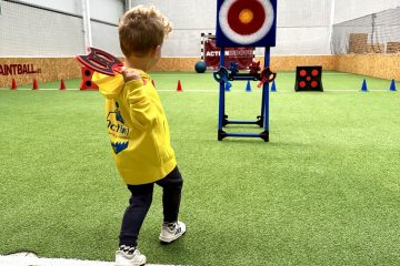 Lanzamiento hacha infantil VAlladolid