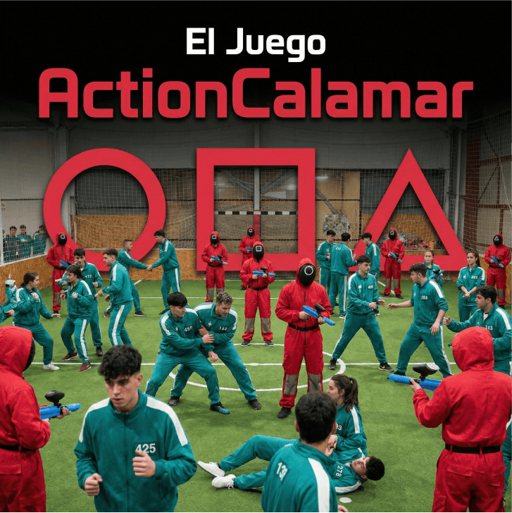 El Juego Action Calamar Valladolid – tematizado en la famosa serie
